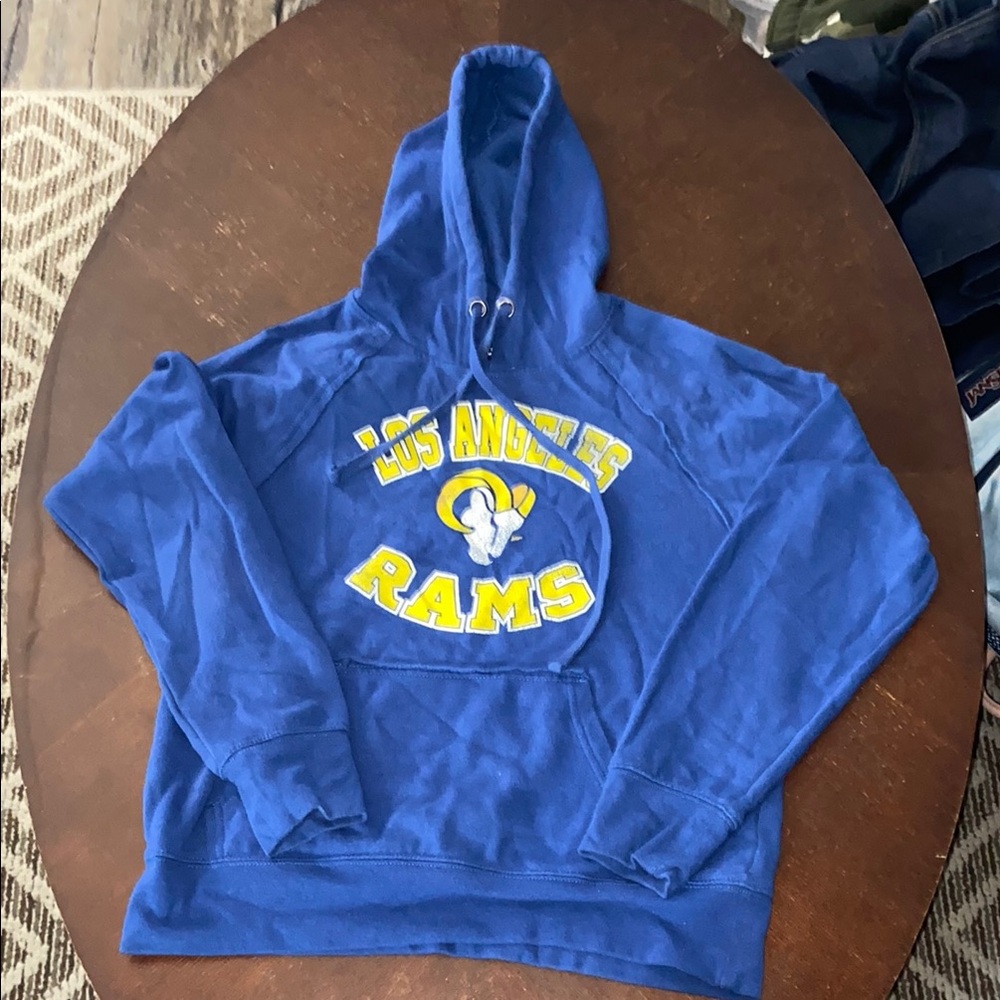 NFL Los Angeles Rams Blue Hoodie